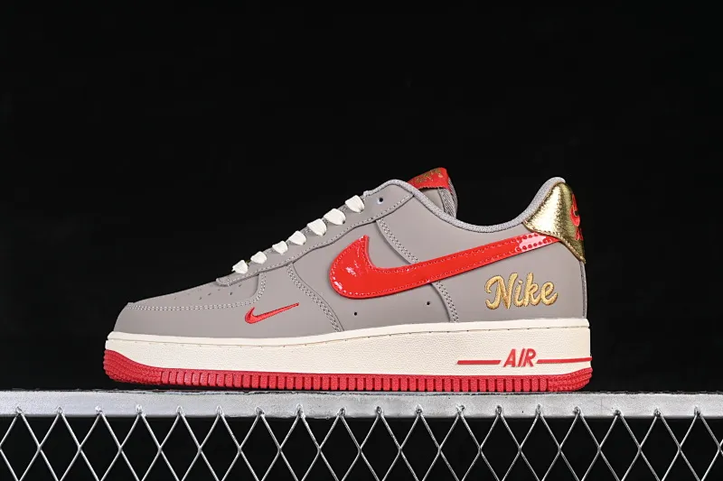 All Categories Nk Air Force 1 Air Force Series Nk Air Force 1 Low Air Force Low Nike Air Force 1'07 Low Tuff Red Gold Air Force One Low Casual Shoes NH0601-527